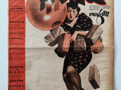 Boccaile leg� il suo nome alle celebri copertine della rivista �Grandi Firme�. Ne realizz� ben 76 tra il 1937 e il 1938, contribuendo al successo della colta pubblicazione diretta da Pitigrilli (Collezione Paola Biribanti)